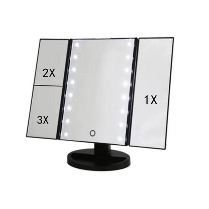Specchio per il trucco illuminato