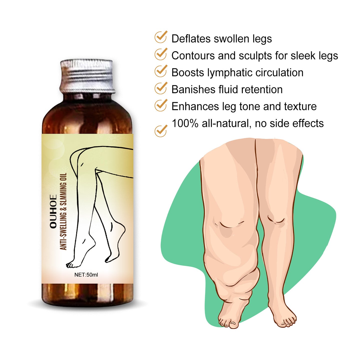 OUHOE Olio per la cura del corpo