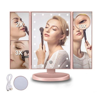 Specchio per il trucco illuminato